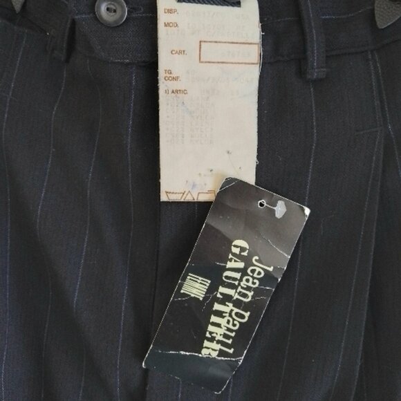 ๐ Exclusive Jean Paul Gaultier Trousers (1992) | Wool, Nylon & Wolle | New With - Picture 14 of 16